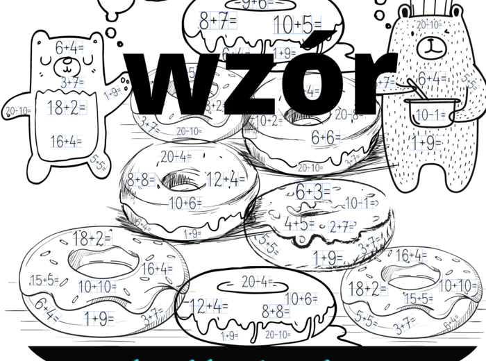 Tłusty czwartek - dodawanie i odejmowanie w zakresie 20