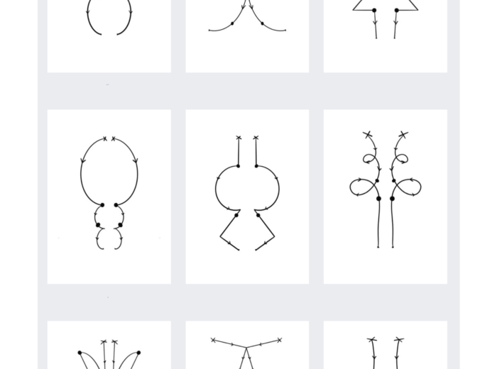 Trening mózgu - symetria - rysowanie oburącz