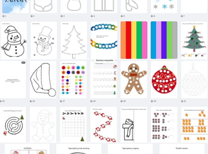 Zimowe zadania