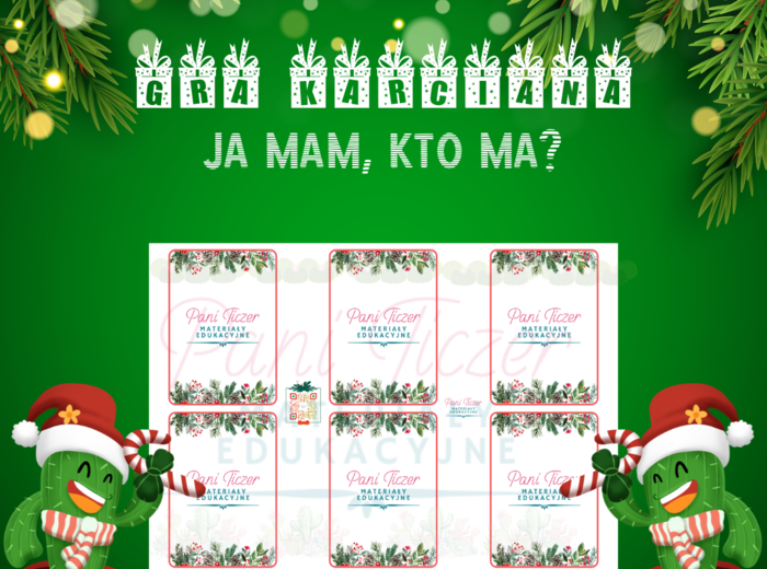 Świąteczna gra JA MAM…KTO MA…? z kodami QR!