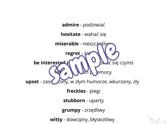 Egzamin ósmoklasisty - angielski. Improving your vocabulary. E-book. (printer friendly)