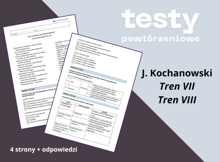 Tren VII i Tren VIII – test potwórzeniowy
