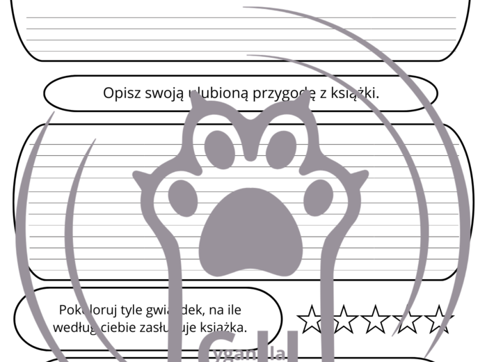 Karty Pracy z odpowiedziami do lektury „Cukierku, ty łobuzie!” Waldemara Cichonia
