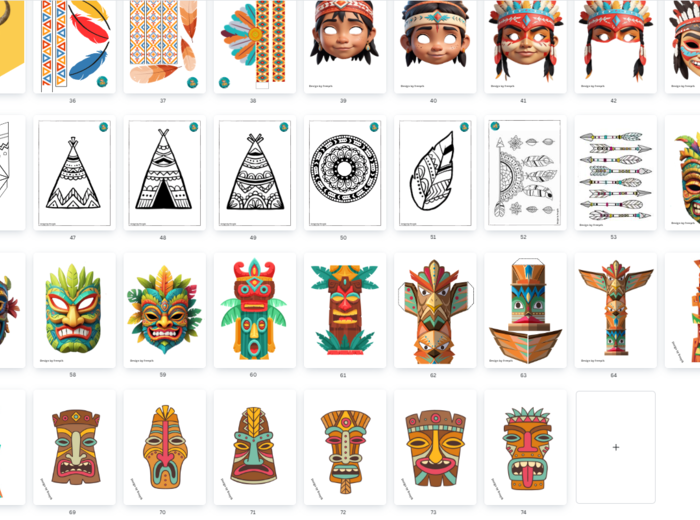 WIOSKA INDIAŃSKA - AMERYKA PÓŁNOCNA - INDIANIE - DZIEŃ INDIAŃSKI