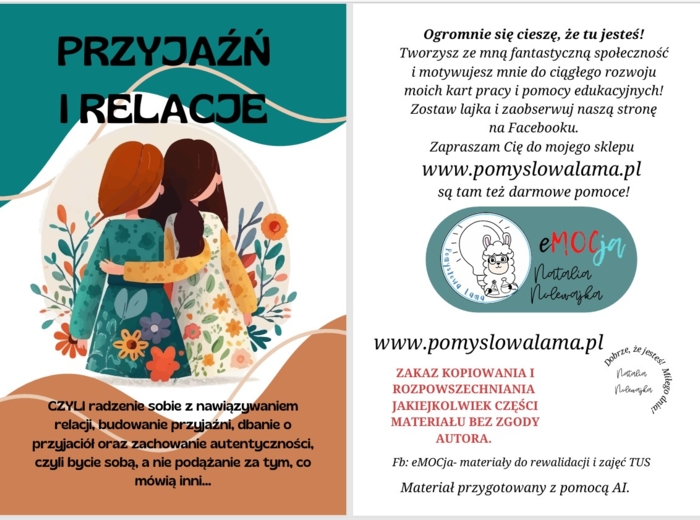 PRZYJAŹŃ I RELACJE