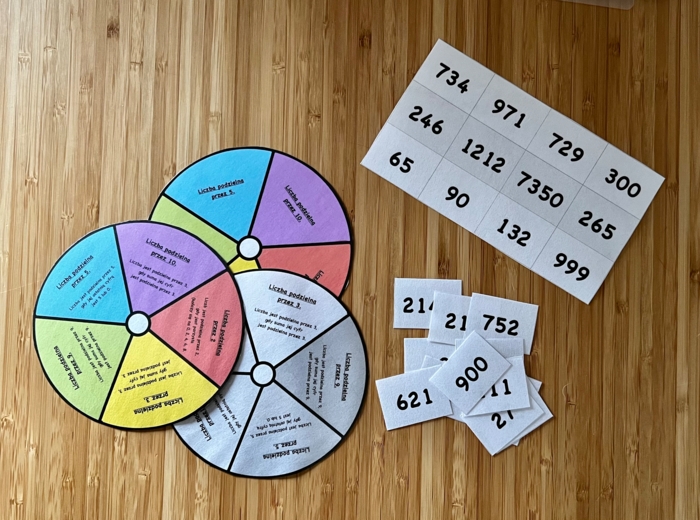 Cechy podzielności liczb - gra