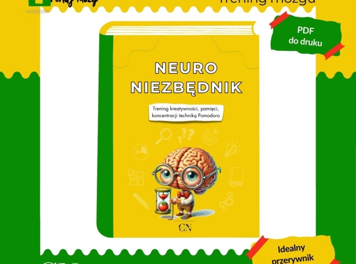 NeuroNiezbędnik Trening mózgu: Ćwiczenia na koncentrację, pamięć, kreatywność dla dzieci i nastolatków