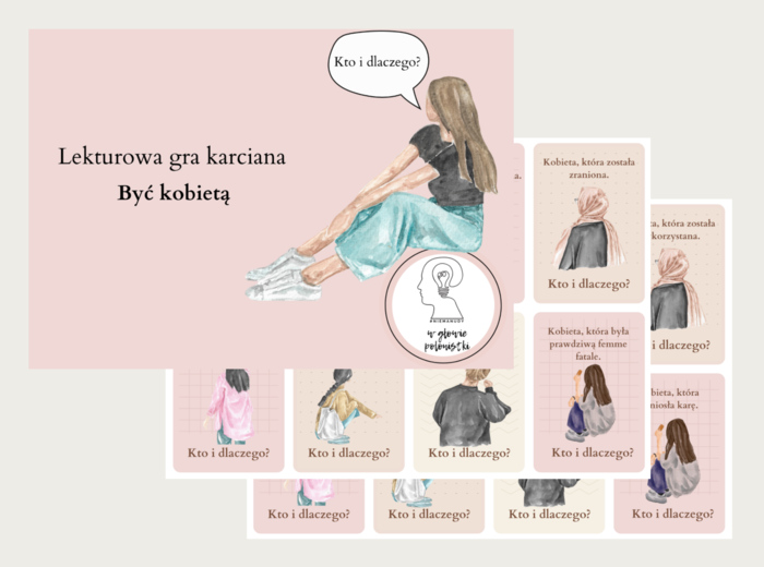 Lekturowa gra karciana - Być kobietą