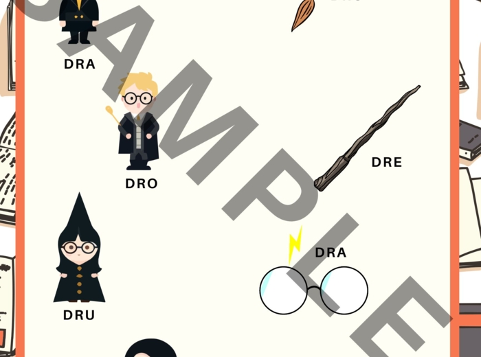 Ćwiczenia logopedyczne z czarodziejami - PDF do druku