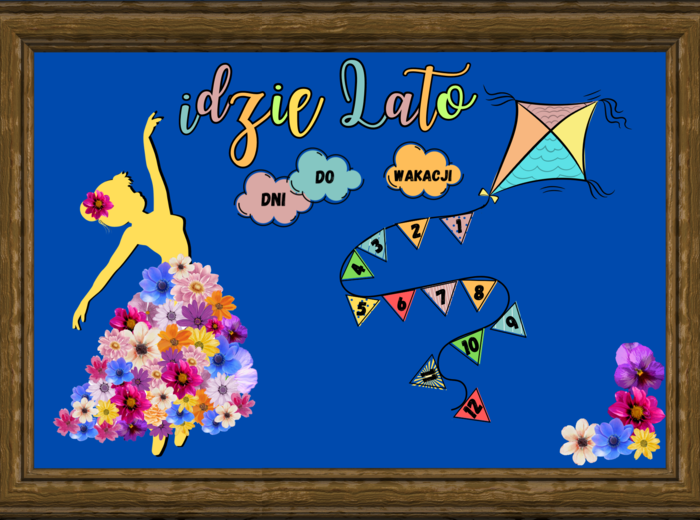 Gazetka Idzie Lato odliczanie do wakacji 2025