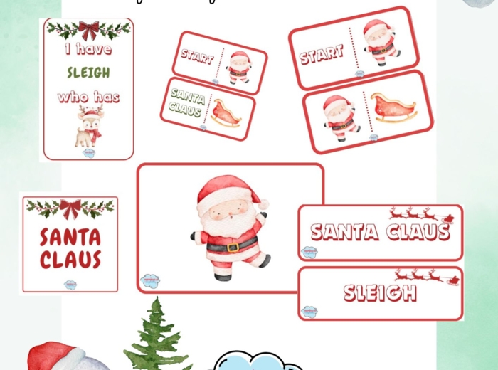 Santa Claus. Mikołajki. Materiały językowe na lekcje angielskiego dla klas 1-3