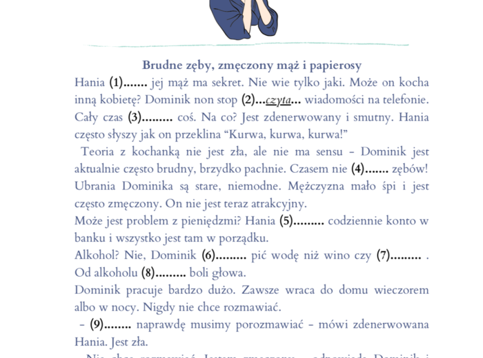 Myślę, że to nie ma sensu. Biernik: kocha, lubi, prześladuje