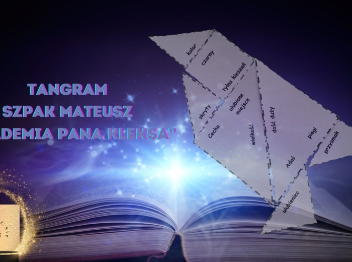Tangram szpak Mateusz "Akademia Pana Kleksa"