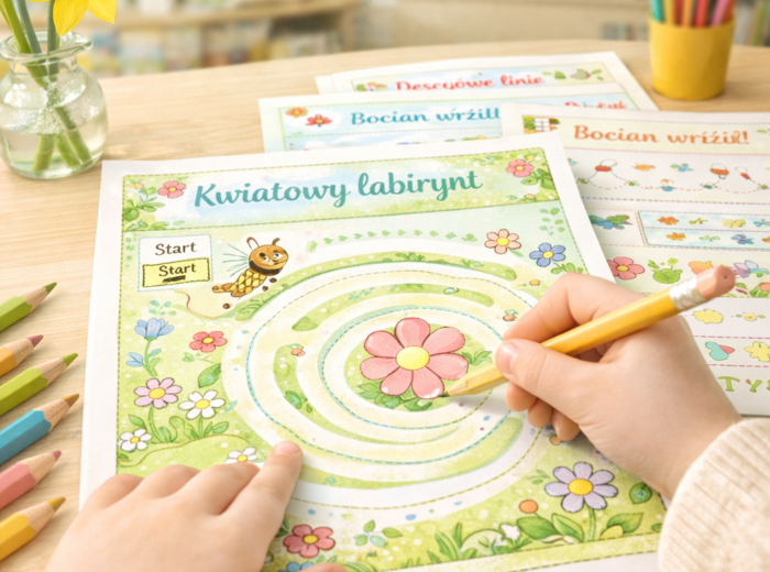 Karty pracy „Wiosna tuż-tuż”