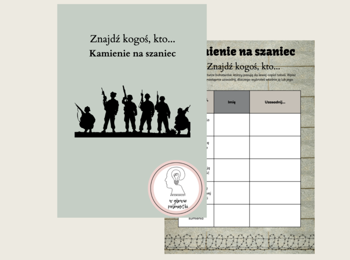 Znajdź kogoś, kto... Kamienie na szaniec