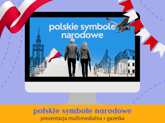 Polskie symbole narodowe | prezentacja + gazetka