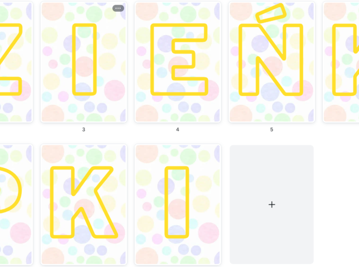 Dzień Kropki -GIRLANDA