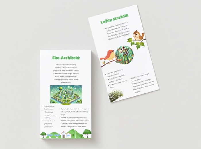 Karty postaci: Przyjaciele przyrody