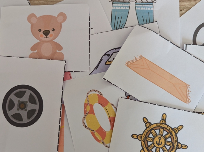 Użyj tych trzech przedmiotów i rozwiąż swój problem. Kreatywna gra.