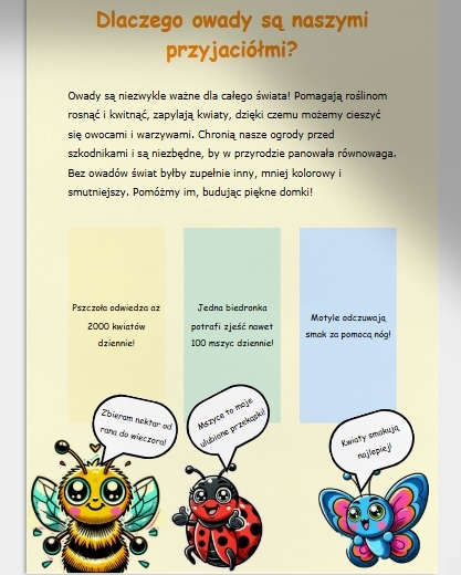 Warsztaty budowy domków dla owadów