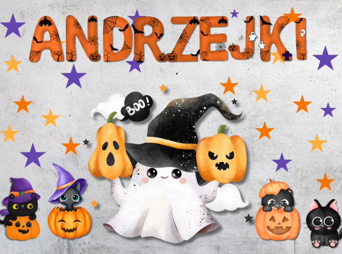 🎃👻 DEKORACJA ANDRZEJKOWA 👻🎃
