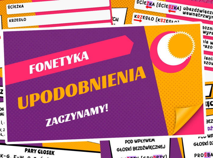 Fonetyka - upodobnienia - udźwięcznienie i ubezdźwięcznienie. Teoria i ćwiczenia.