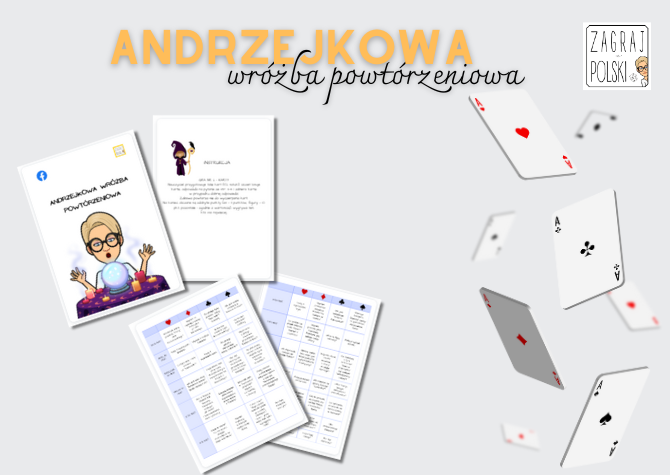 Andrzejkowa wróżba powtórzeniowa przed E8 - karty