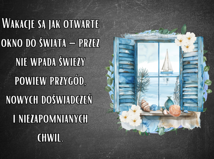 GAZETKA WAKACJE OKNO
