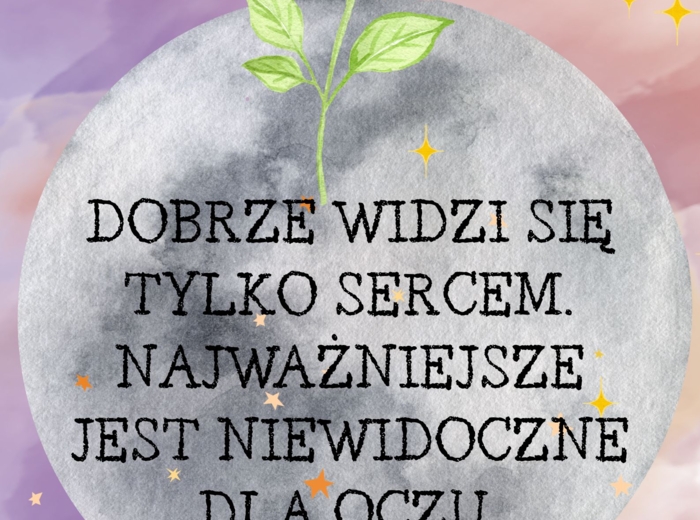 Plakaty z cytatami z Małego Księcia