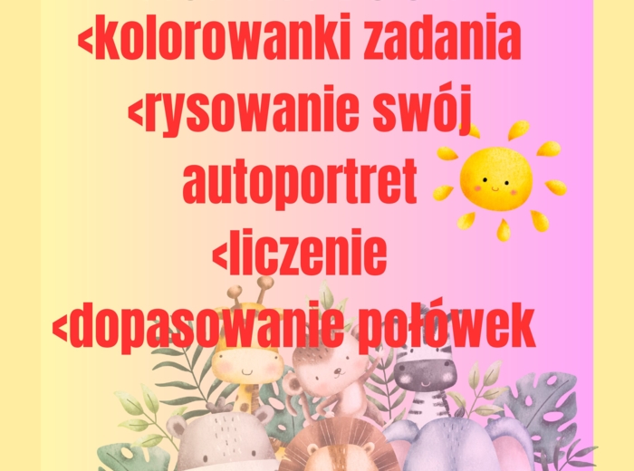 Angielski 4 ,6 lat.Karta pracy 9 stron