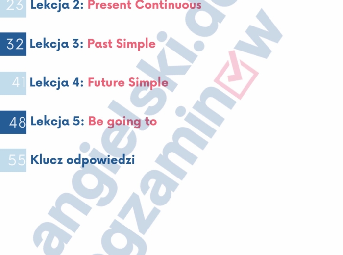 5 Czasów na Zdaną Maturę Podstawową