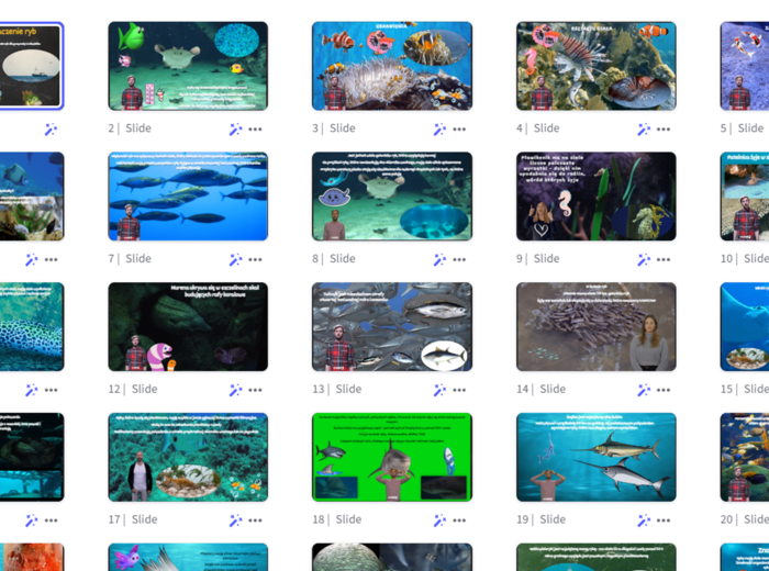 Prezentacja multimedialna w genial.ly „Przegląd ryb” – do edycji i pobrania – biologia klasa VI, dział IV – temat 2