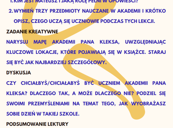 Lekturowa innowacja pedagogiczna z języka polskiego