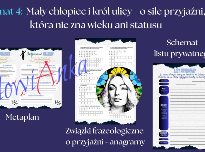 Zestaw materiałów dydaktycznych do omówienia lektury „Król” Katarzyny Ryrych + PREZENTACJA GRATIS
