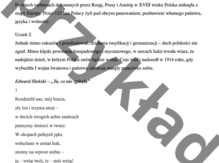 Scenariusz uroczystego apelu z okazji 11 listopada