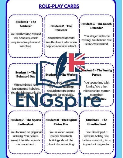 Winter Break B2 – kompletna karta pracy pod maturę (Vocabulary, Word Formation, Speaking)