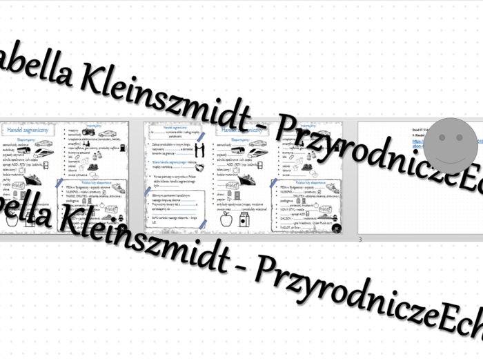 Minizestaw na temat „Handel zagraniczny” – sketchnotka + karta pracy w power point + gratisowy link do prezentacji multimedialnej niekomercyjnej wykonanej w genial.ly do indywidualnego pobrania i użycia do celów niekomercyjnych. Geografia 7, „Usługi w Po
