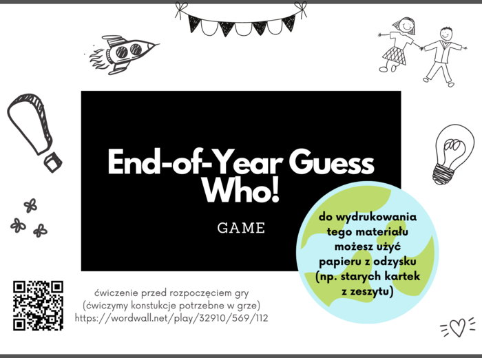 End-of-Year Guess Who! (game)