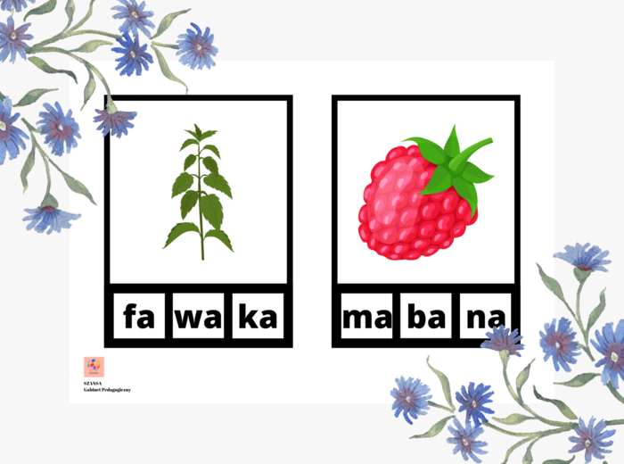 Klamerkowe zabawy z sylabami