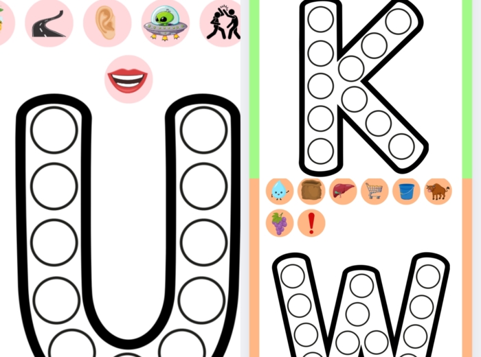 Zabawy Literkowe🧩🅰️🟦