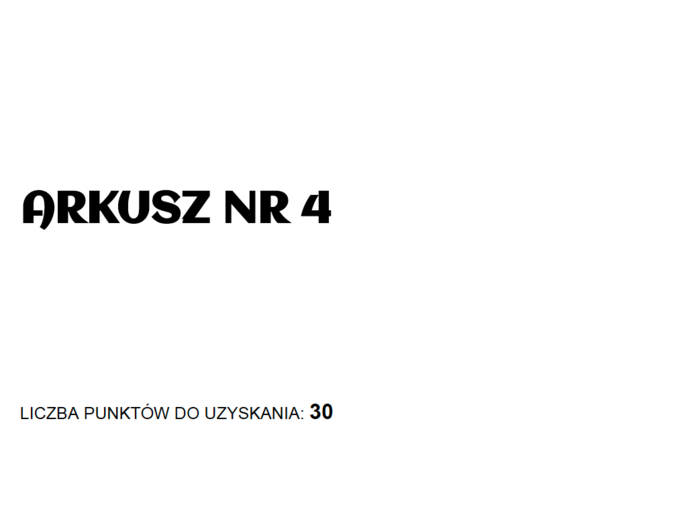 Arkusz próbny z matematyki E8 nr 4