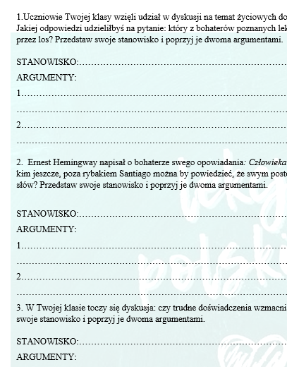 CZYJA TO WALIZKA? PRZYPOMNIENIE BOHATERÓW LEKTUR W KLASIE ÓSMEJ PRZED EGZAMINEM.