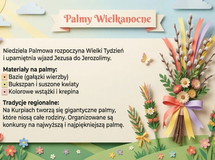 Wielkanoc - Polskie tradycje (gazetka szkolna / prezentacja, 19 plansz)
