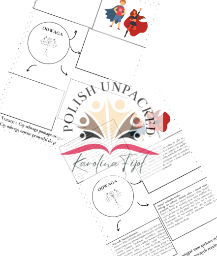 Motyw odwagi + odpowiedzi język polski egzamin ósmoklasisty