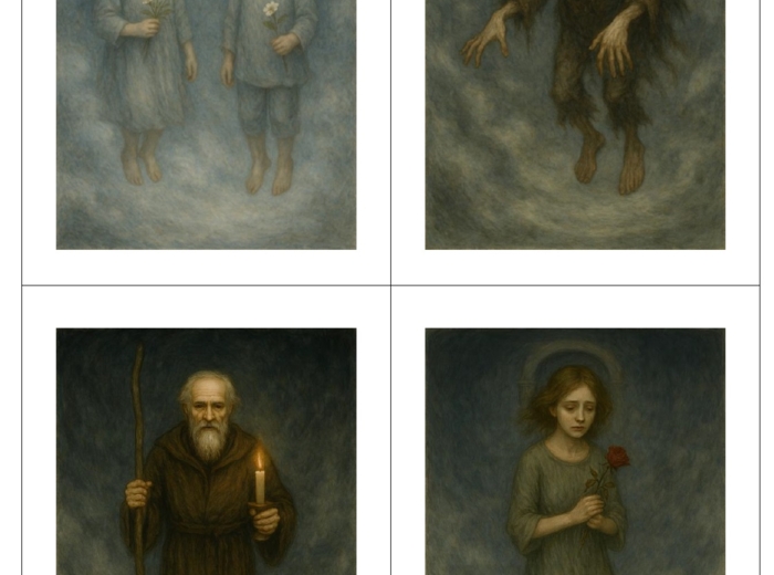 Ilustracje do "Dziadów, cz. II" - storytelling