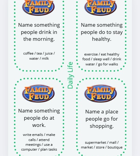 Angielska "Familiada"