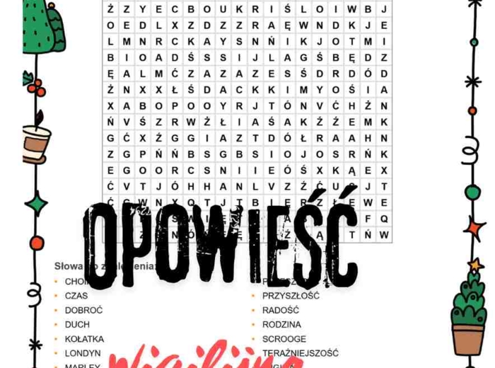 Od skąpca do dobroczyńcy – lekcja z wartościami. (..Opowieść wigilijna")