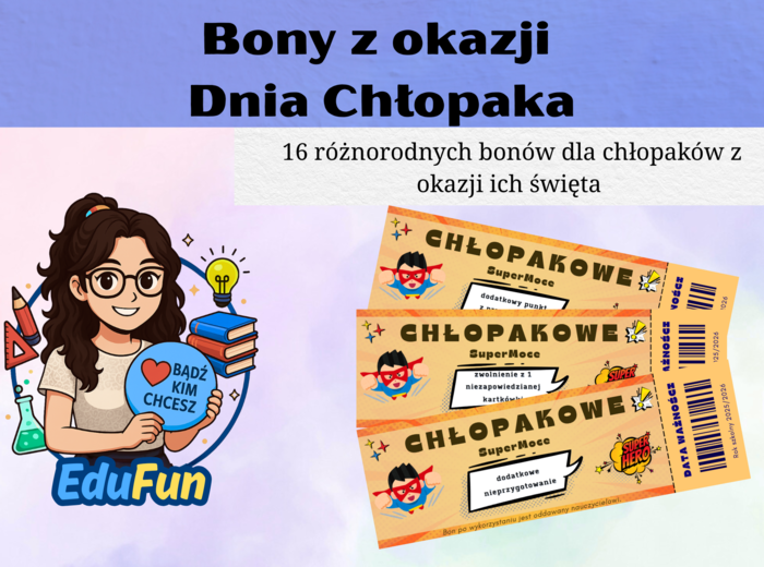 Bony na Dzień Chłopaka