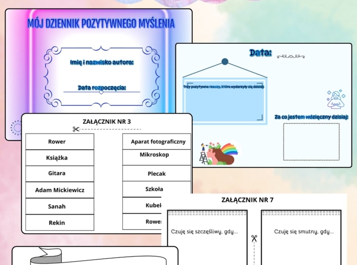 Rozwijające zadania dla młodzieży 4-8