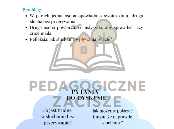 GOTOWE SCENARIUSZE DO ZAJĘĆ TRENING UMIEJĘTNOŚCI SPOŁECZNYCH